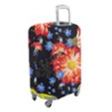 Orange and Blue Chamomiles Design Luggage Cover (Small) View2