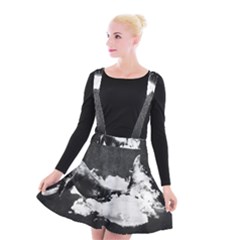 Whale Dream Suspender Skater Skirt by goljakoff