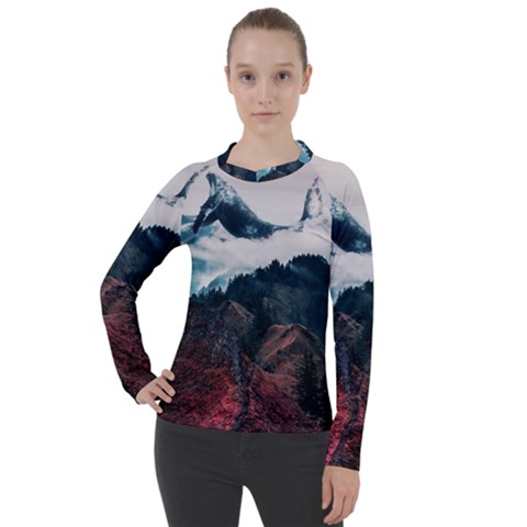 Dream Whale Women s Pique Long Sleeve Tee by goljakoff