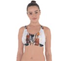 Dog Cross String Back Sports Bra View1