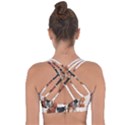 Dog Cross String Back Sports Bra View2