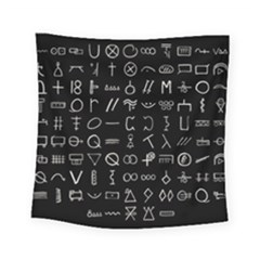 Hobo Signs Collected Inverted Square Tapestry (small) by WetdryvacsLair