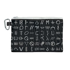 Hobo Signs Collected Inverted Canvas Cosmetic Bag (large) by WetdryvacsLair