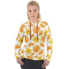 Oranges Love Women s Overhead Hoodie by designsbymallika