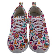 Indian Love Athletic Shoes by designsbymallika