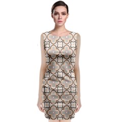 Ornamental Pattern 3 Classic Sleeveless Midi Dress