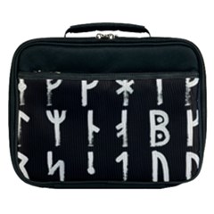 Medieval Runes Collected Inverted Complete Lunch Bag by WetdryvacsLair