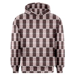 Rosegold Beads Chessboard Men s Overhead Hoodie by Sparkle