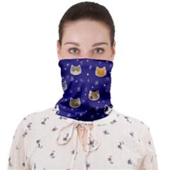 Multi Cats Face Covering Bandana (adult) by CleverGoods