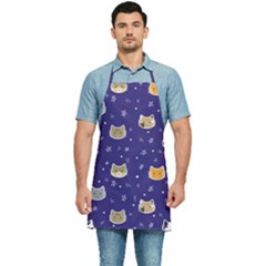 Multi Kitty Kitchen Apron by CleverGoods