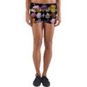 Glitch Glitchen Npc Cubimals Pattern Yoga Shorts View1