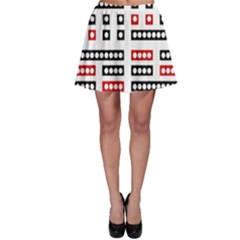 Geometric Sequence Print Pattern Design Skater Skirt by dflcprintsclothing