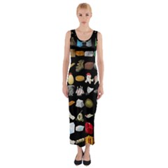 Glitch Glitchen Misc One Fitted Maxi Dress by WetdryvacsLair