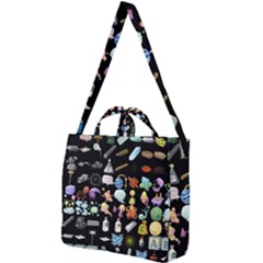 Glitch Glitchen Misc Two Square Shoulder Tote Bag by WetdryvacsLair