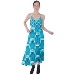 Hexagon Windows Tie Back Maxi Dress by essentialimage