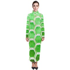 Hexagon Windows Turtleneck Maxi Dress by essentialimage
