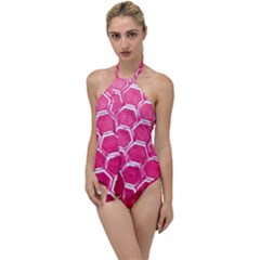 Hexagon Windows Go With The Flow One Piece Swimsuit by essentialimage