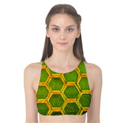 Hexagon Windows Tank Bikini Top by essentialimage