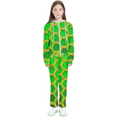 Hexagon Windows Kids  Tracksuit by essentialimage