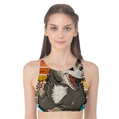 Possum - Be Urself Tank Bikini Top by Valentinaart