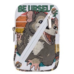 Possum - Be Urself Belt Pouch Bag (large) by Valentinaart