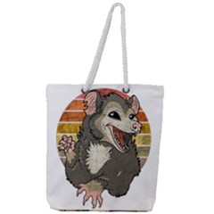 Possum  Full Print Rope Handle Tote (large) by Valentinaart