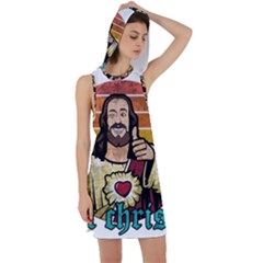 Got Christ? Racer Back Hoodie Dress by Valentinaart