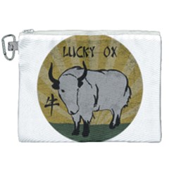 Chinese New Year ¨c Year Of The Ox Canvas Cosmetic Bag (xxl)