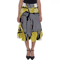 Chinese New Year ¨c Year Of The Ox Perfect Length Midi Skirt by Valentinaart