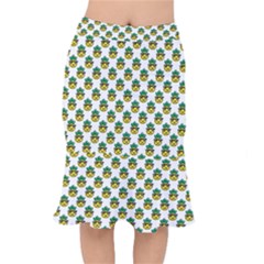 Holiday Pineapple Short Mermaid Skirt by Sparkle