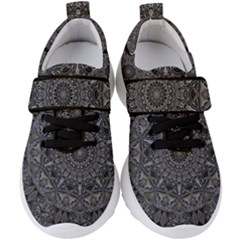 Mellow Mandala  Kids  Velcro Strap Shoes by MRNStudios