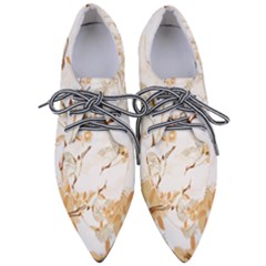 Birds And Flowers  Pointed Oxford Shoes by Sobalvarro
