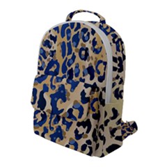 Leopard Skin  Flap Pocket Backpack (large) by Sobalvarro