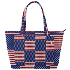 Red White Blue Stars And Stripes Back Pocket Shoulder Bag  by yoursparklingshop