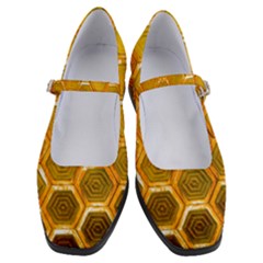 Hexagon Windows Women s Mary Jane Shoes by essentialimage