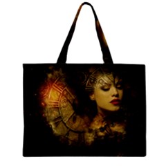 Surreal Steampunk Queen From Fonebook Zipper Mini Tote Bag by 2853937