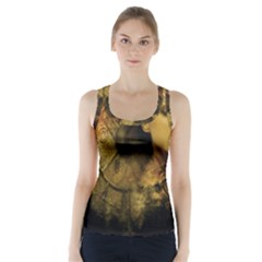 Surreal Steampunk Queen From Fonebook Racer Back Sports Top by 2853937