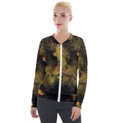 Surreal Steampunk Queen From Fonebook Velvet Zip Up Jacket by 2853937