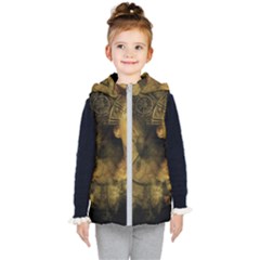 Surreal Steampunk Queen From Fonebook Kids  Hooded Puffer Vest by 2853937