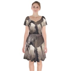 Lord Of The Dragons From Fonebook Short Sleeve Bardot Dress by 2853937