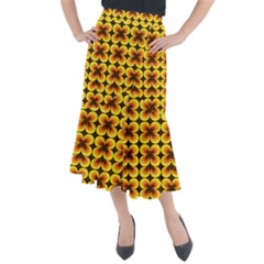 Zappwaits Retro Midi Mermaid Skirt by zappwaits