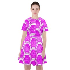 Hexagon Windows Sailor Dress by essentialimage