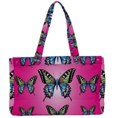 Butterfly Canvas Work Bag by Dutashop