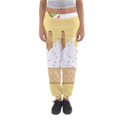 Ice Cream Dessert Summer Women s Jogger Sweatpants by Dutashop