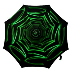 Green Light Painting Zig-zag Hook Handle Umbrellas (medium)