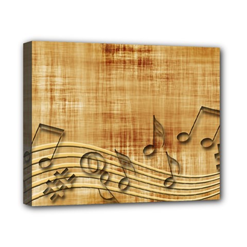 Dance Music Canvas 10  X 8  (stretched) by Dutashop