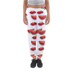 Summer Watermelon Pattern Women s Jogger Sweatpants by Dutashop