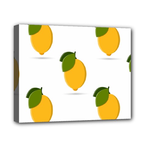 Lemon Fruit Canvas 10  X 8  (stretched) by Dutashop