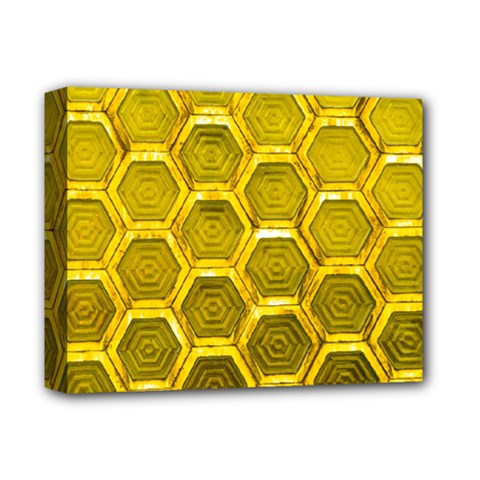 Hexagon Windows Deluxe Canvas 14  X 11  (stretched) by essentialimage365