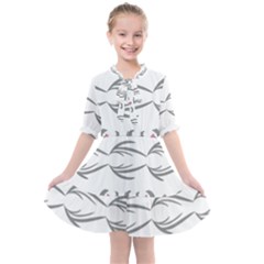 Folk Ornament Kids  All Frills Chiffon Dress by Eskimos